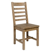 Classic Home Caleb Dining Chair Distressed Brown Model 53003789